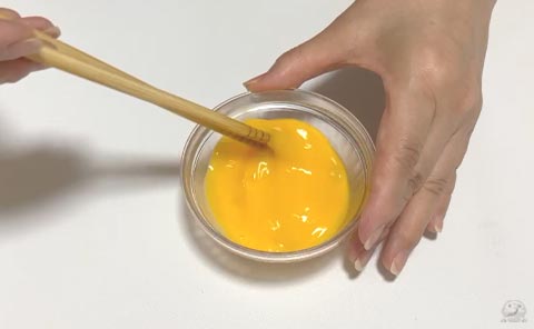 溶き卵を作る