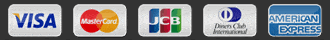VISA Master JCB Diners Amex