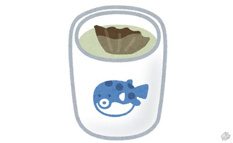 ふぐのひれ酒