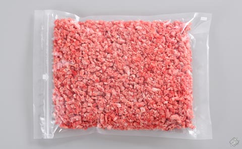 粗挽き肉解凍方法