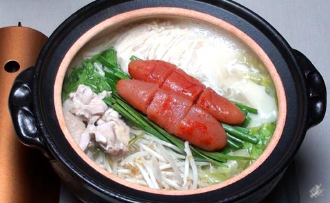 明太子鍋のレシピ 作り方 美味しいお召し上がり方 ふるさと産直村